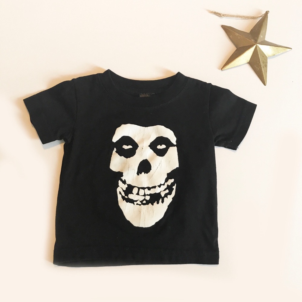 Misfits T-Shirt Black and White Logo